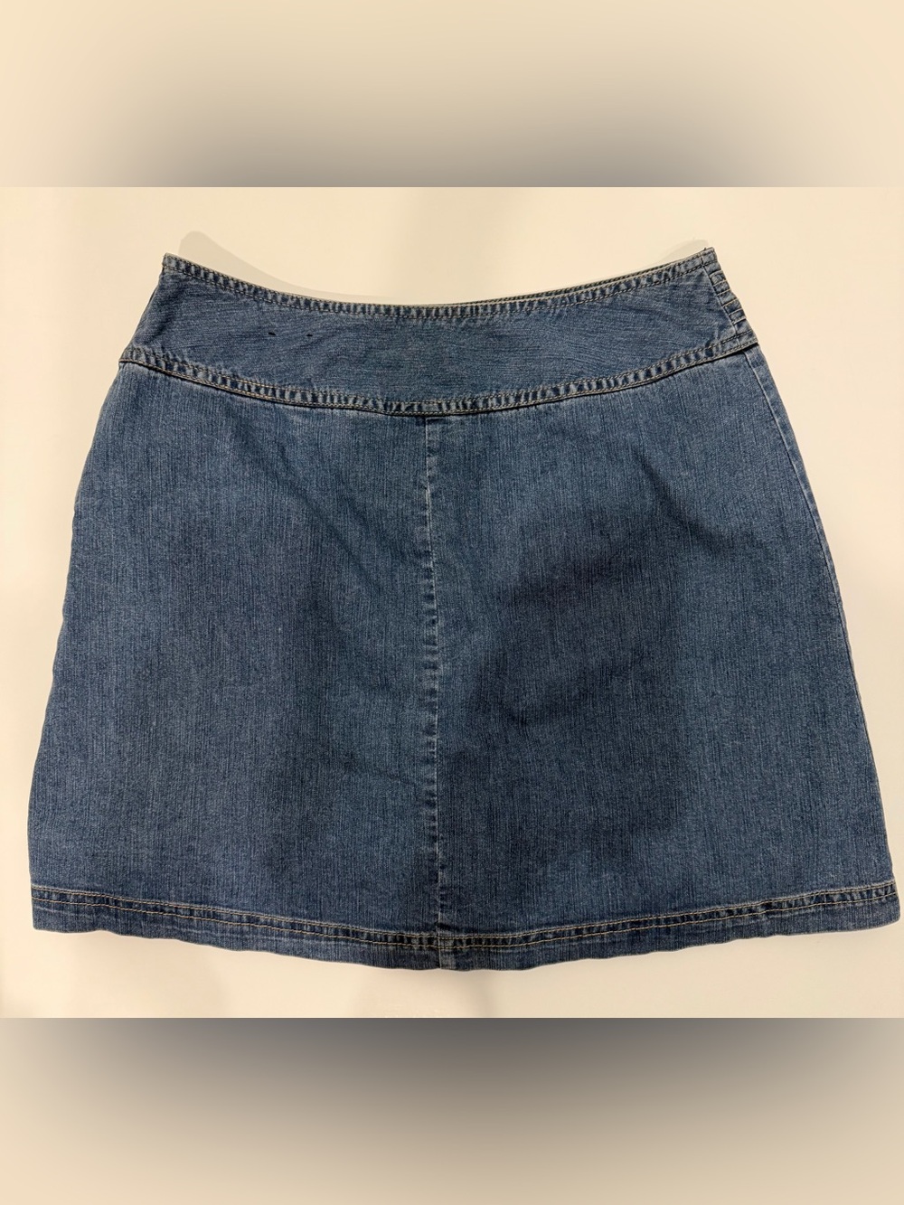 VINTAGE 90s ST JOHNS BAY Denim Skort - Picture 2 of 9